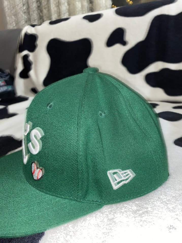 New Era Atlanta yeşil Snapback cap - Görsel 4