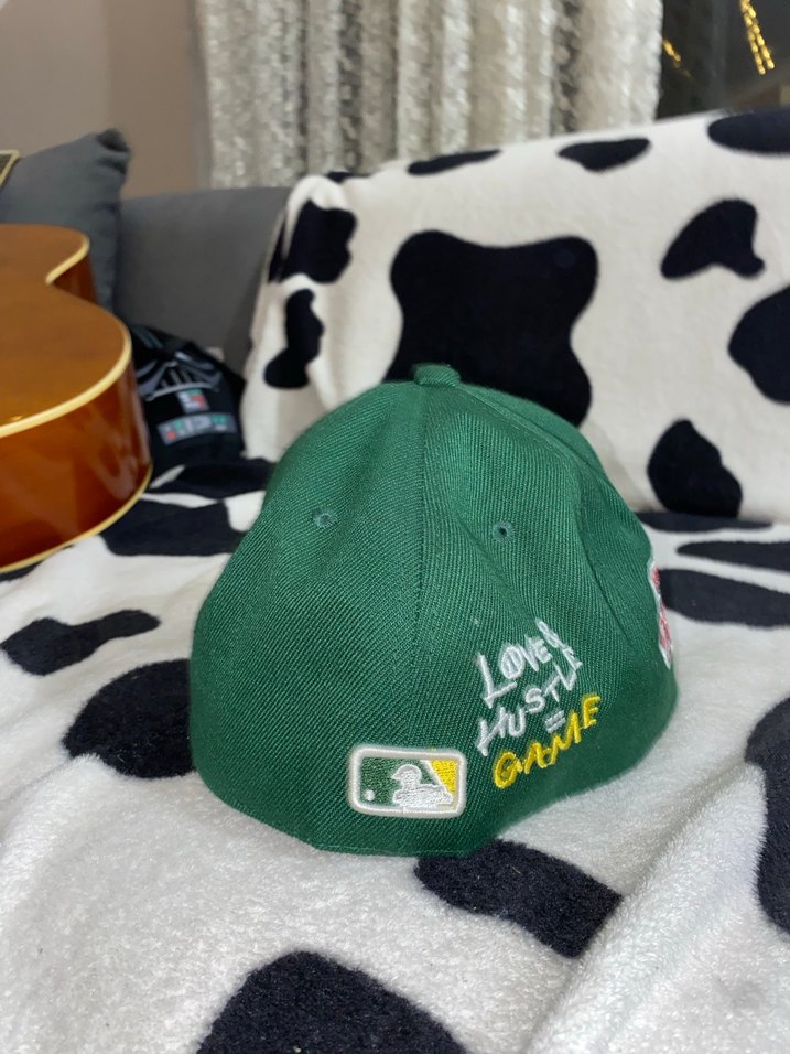 New Era Atlanta yeşil Snapback cap - Görsel 2