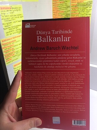  KİTAP; Dünya tarihinde balkanlar- Andrew Baruch wachtel