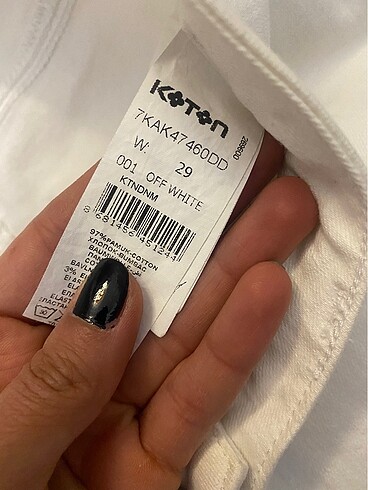 Koton Koton skinny yüksek bel jeans