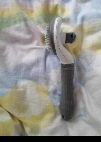 Gri Kedi Tüyü Fırçası - Görsel 3