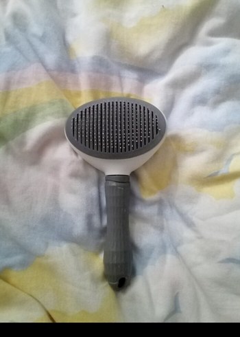 Gri Kedi Tüyü Fırçası - Görsel 2