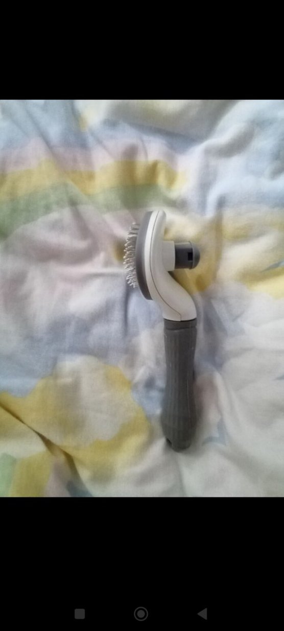 Gri Kedi Tüyü Fırçası - Görsel 4