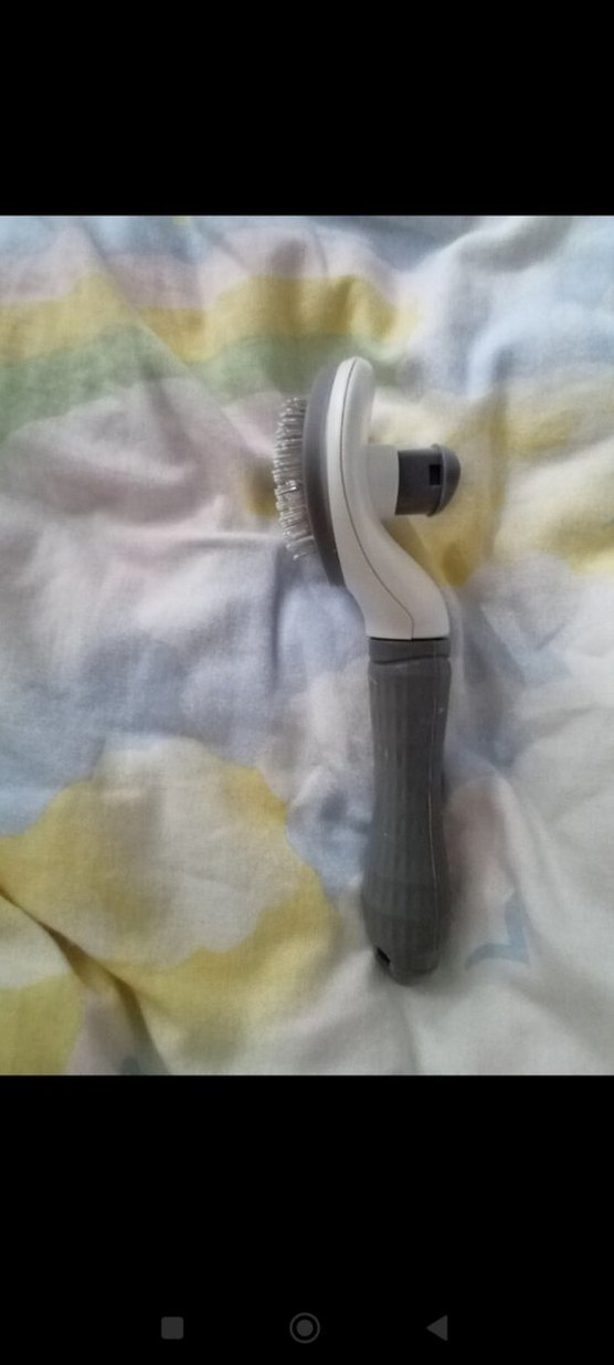 Gri Kedi Tüyü Fırçası - Görsel 3