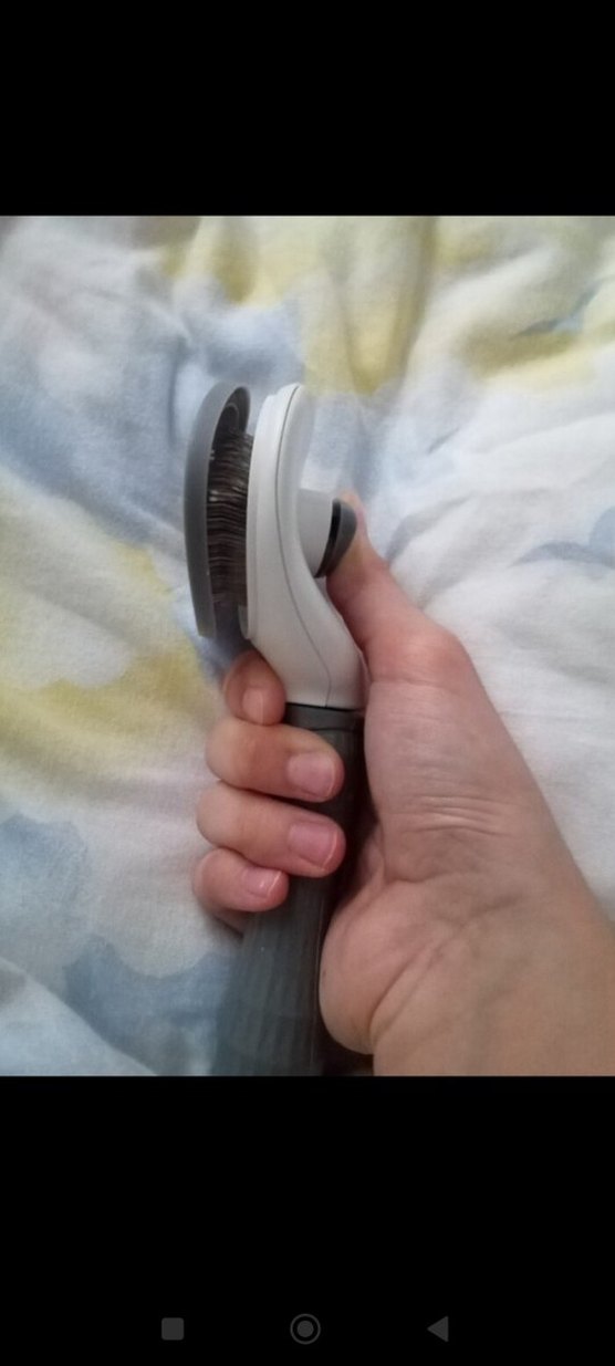 Gri Kedi Tüyü Fırçası - Görsel 5