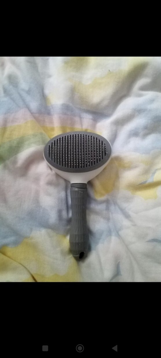 Gri Kedi Tüyü Fırçası - Görsel 2