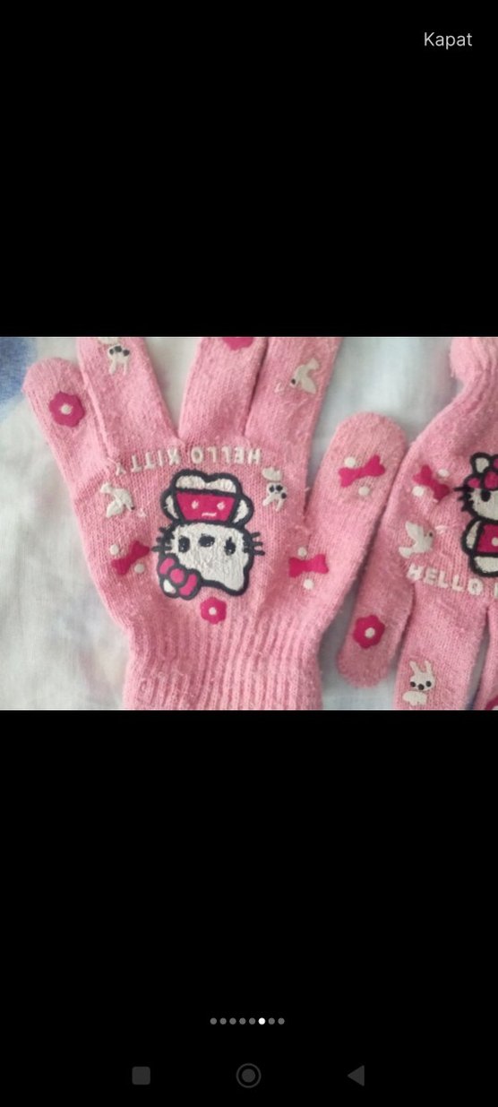 hello kitty desenli eldiven - Görsel 4