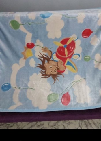 Renkli Baskılı Çocuk Battaniyesi - Görsel 7