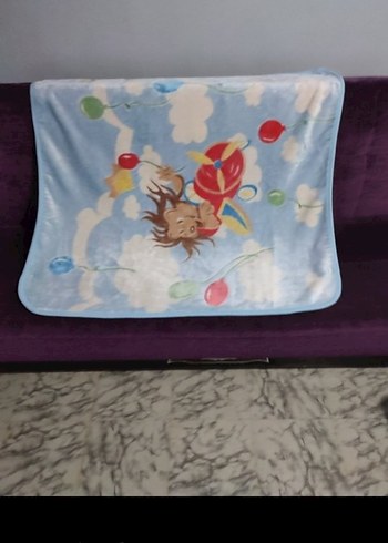 Renkli Baskılı Çocuk Battaniyesi - Görsel 5