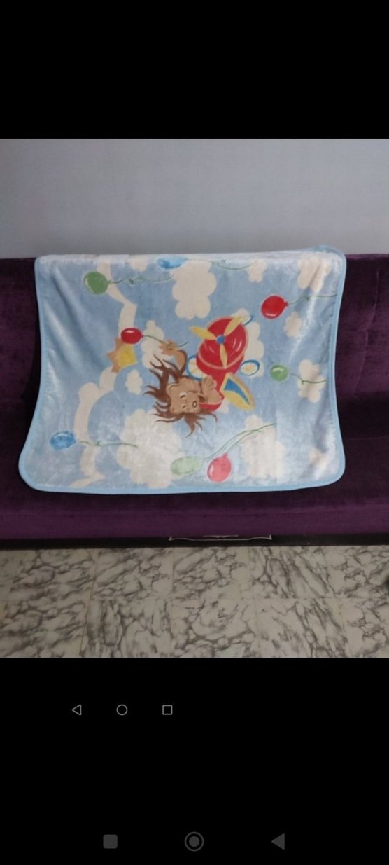 Renkli Baskılı Çocuk Battaniyesi - Görsel 2