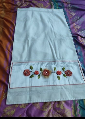 Bohem Tarzı Çiçekli Nakışlı Kumaş - Görsel 9