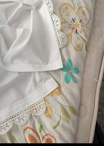 Dantel çarşaf yeni - Görsel 2