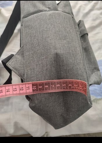 Gri Sırt Çantası - Görsel 9