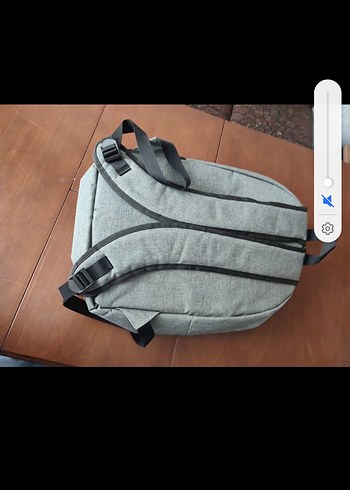 Gri Sırt Çantası - Görsel 3