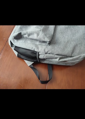 Gri Sırt Çantası - Görsel 4