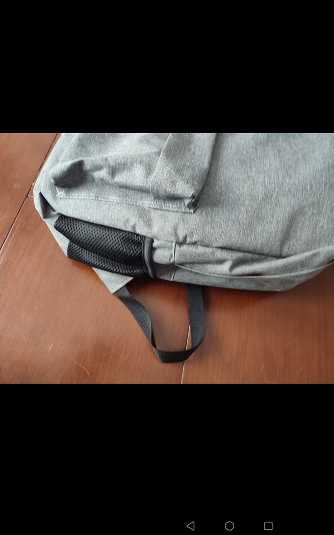 Gri Sırt Çantası - Görsel 4