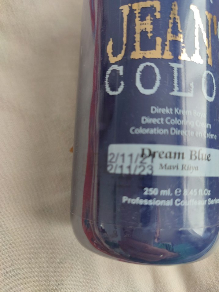 Mavi rüya saç boyası - Görsel 2