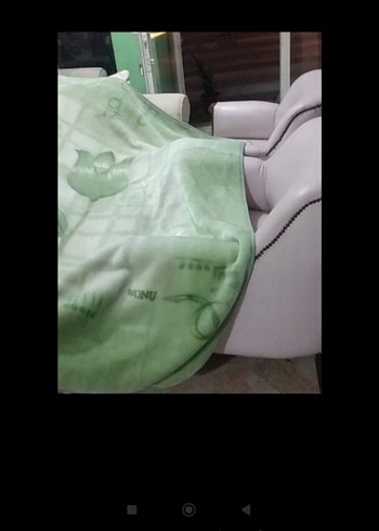tek kişilik battaniye kulkanılmış - Görsel 2