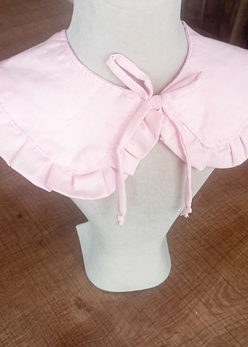 Kız Çocuk Pembe Fırfırlı Bolero Yakası - Görsel 5