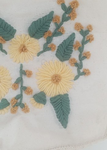 Nakışlı Bej yaka - Görsel 7