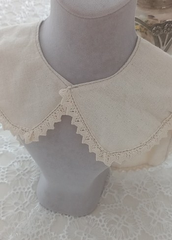 Nakışlı Bej yaka - Görsel 3