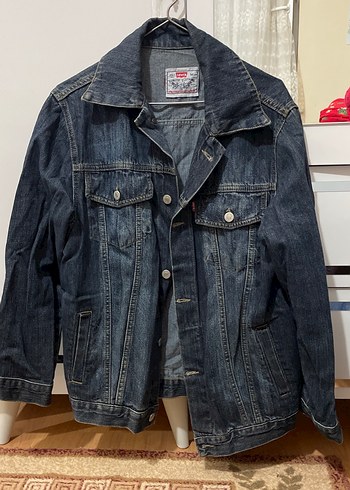 Levis Koyu Mavi Denim Ceket