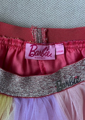 Çok Renkli Büzgülü Kız Çocuk Etek - Görsel 3