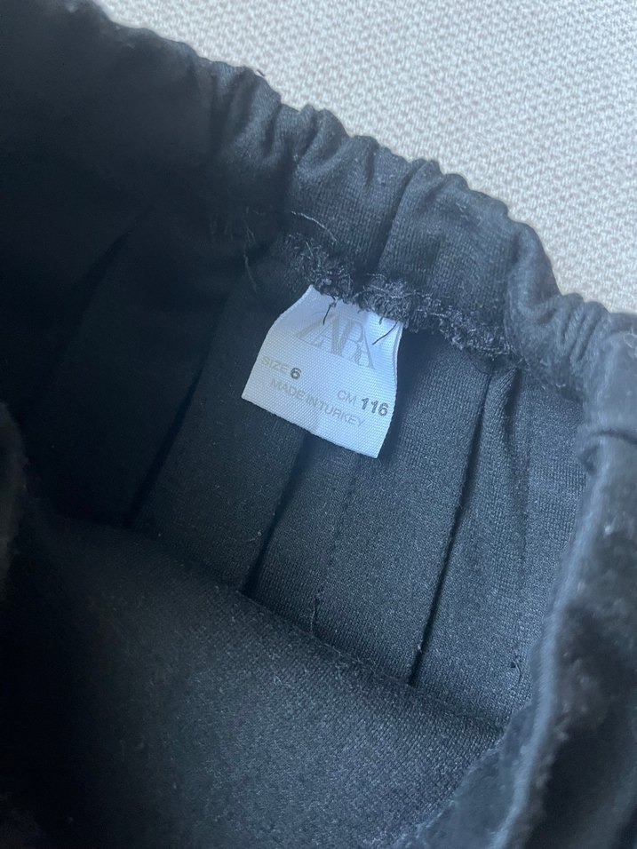 Kiz Cocuk Siyah Pilili Midi Mini Etek - Görsel 3