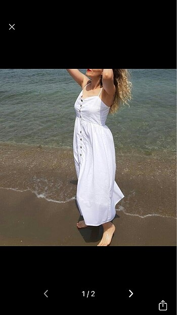Beyaz elbise