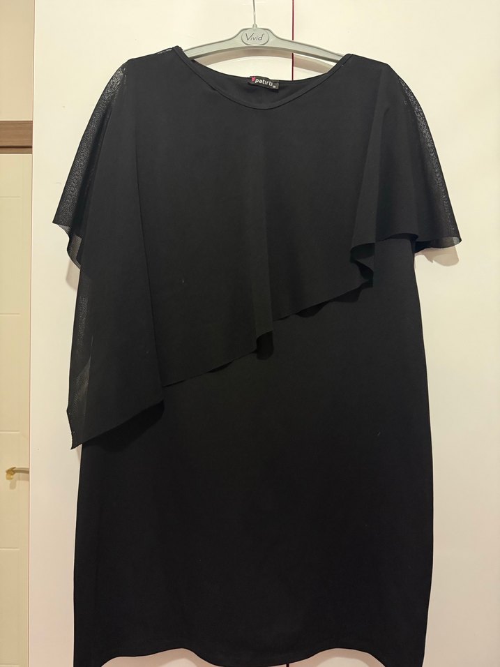 Kollu Mini Elbise - Görsel 2