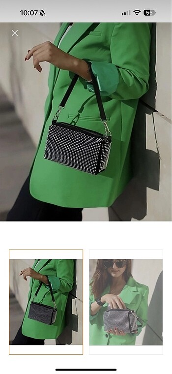 Taşlı çanta - Görsel 2