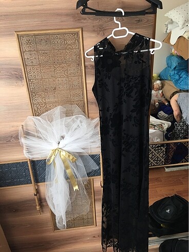 Siyah abiye elbise