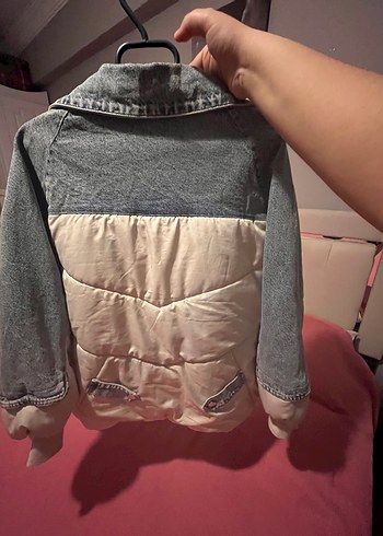 Kot detaylı mont - Görsel 2