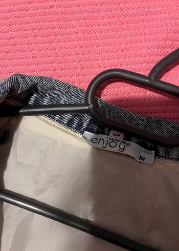 Kot detaylı mont - Görsel 3