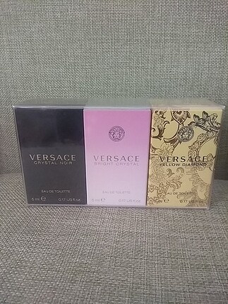 Versace Kadın Parfüm Seti 3× 5 ML