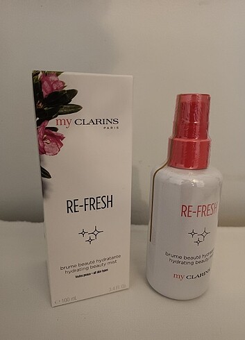  Beden Clarins Re-Fresh Hydrating Beauty Mist 100 ML