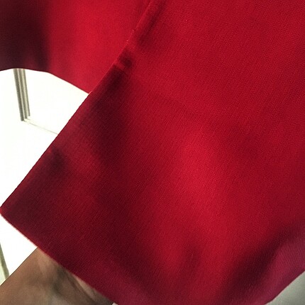 42 Beden Bordo blazer yelek