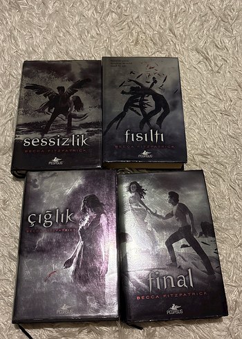 Becca Fitzpatrick Kitap Seti: Sessizlik, Final, Çığlık, Fısıltı