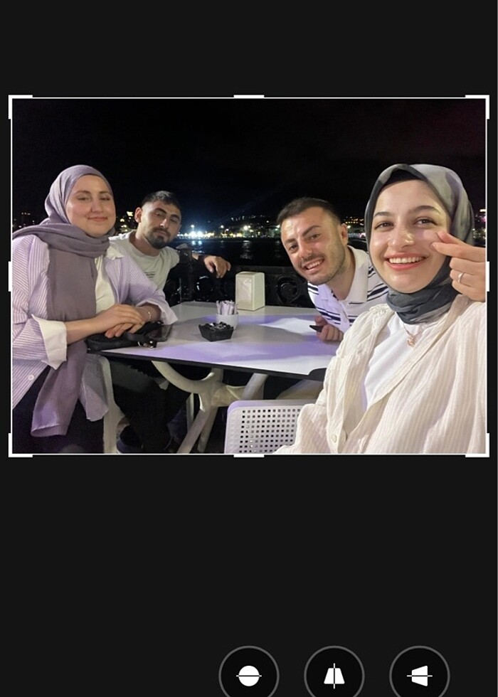 Soft Sarı gömlek tunik cepli keten - Görsel 4