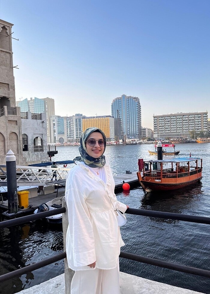 Beyaz keten kimono trendyol sıfır - Görsel 4