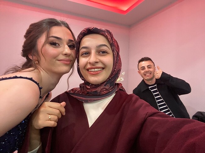 Bordo kimono takım sıfır - Görsel 5