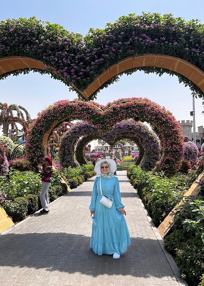 Turkuvaz mavi modanisa tesettür elbise yeni - Görsel 3