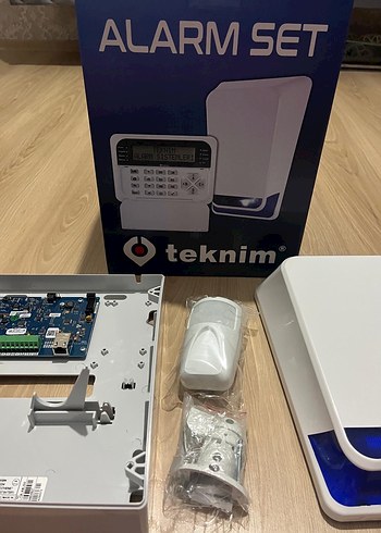 Teknim Beyaz Alarm Seti