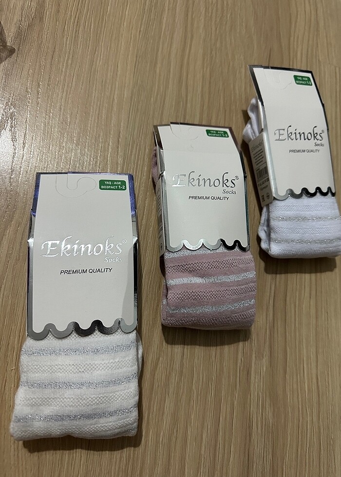 çocuk kilotlu çorap simli - Görsel 2