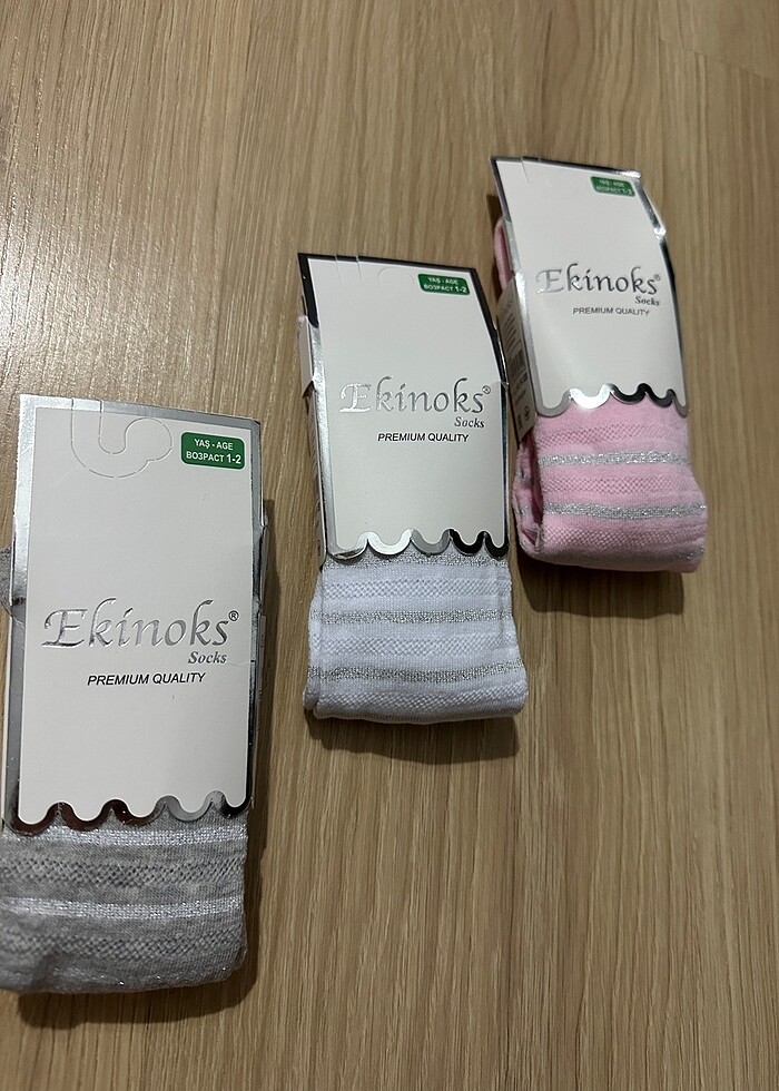 çocuk kilotlu çorap simli - Görsel 4