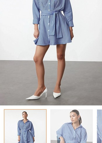 MİLLA GÖMLEK ELBİSE - Görsel 3