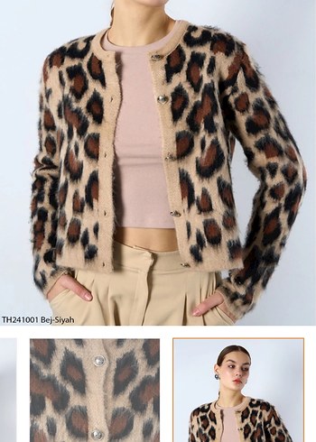 Leopar Hırka - Görsel 2