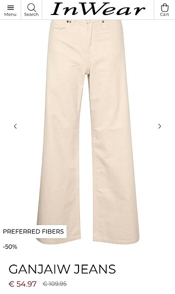 Inwear Copenhag marka pantolon!