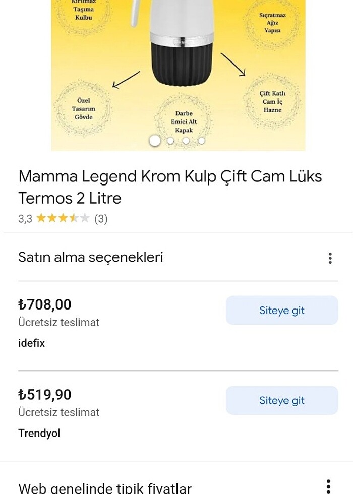 Mama termosu  - Görsel 3