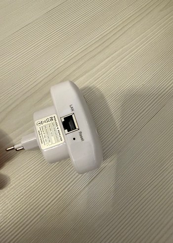 Beyaz WiFi Repeater Güç Adaptörü kablosuz sinyal güçlendirici - Görsel 2